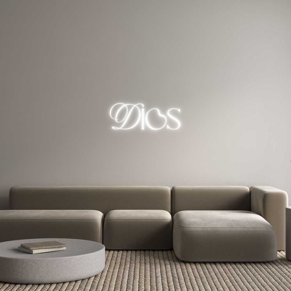 Neonflex® Dios Neonflex | Avisos en Neónflex | avisos personalizados en neonled