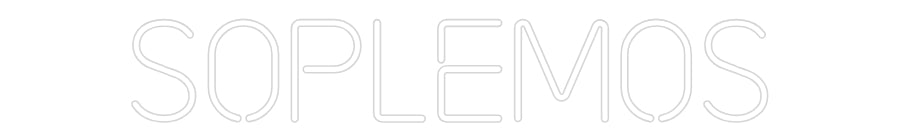 Neonflex® soplemos Neonflex | Avisos en Neónflex | avisos personalizados en neonled