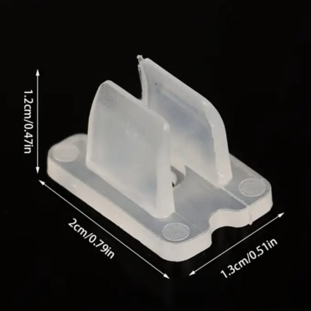 Soporte para cinta Neonflex Led 50 unidades