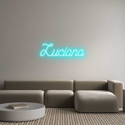Neonflex® Luciana Neonflex | Avisos en Neónflex | avisos personalizados en neonled