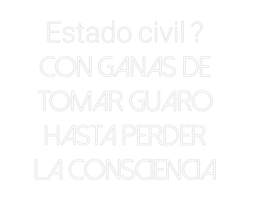 Neonflex® Estado civil ... Neonflex | Avisos en Neónflex | avisos personalizados en neonled