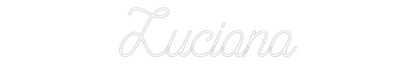 Neonflex® Luciana Neonflex | Avisos en Neónflex | avisos personalizados en neonled