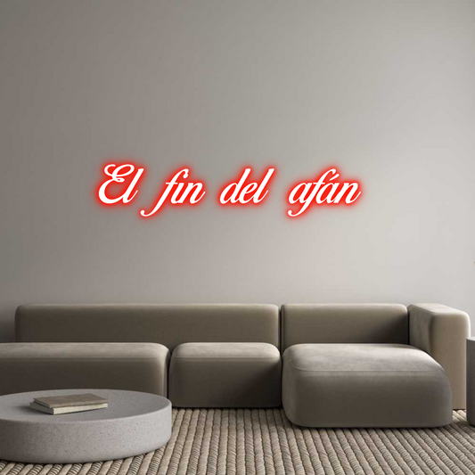 Neonflex® El fin del af... Neonflex | Avisos en Neónflex | avisos personalizados en neonled
