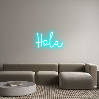 Neonflex® Hola Neonflex | Avisos en Neónflex | avisos personalizados en neonled