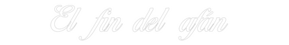 Neonflex® El fin del af... Neonflex | Avisos en Neónflex | avisos personalizados en neonled
