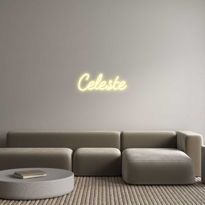 Neonflex® Celeste Neonflex | Avisos en Neónflex | avisos personalizados en neonled