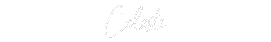 Neonflex® Celeste Neonflex | Avisos en Neónflex | avisos personalizados en neonled