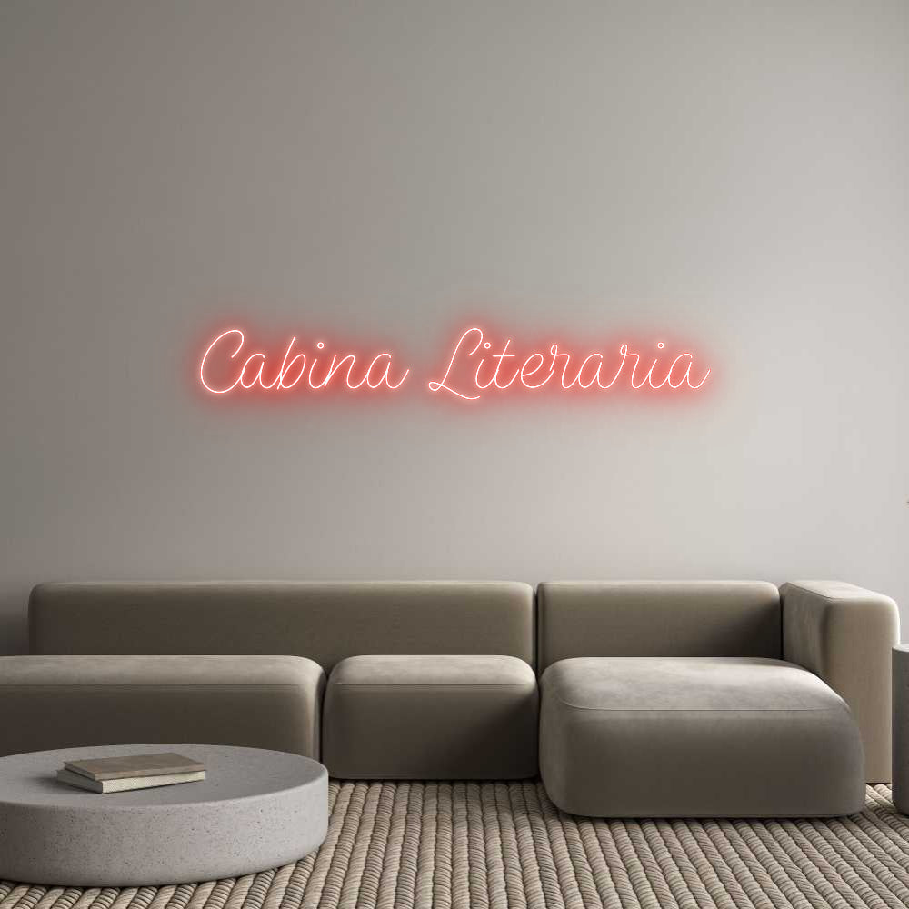 Neonflex® Cabina Litera... Neonflex | Avisos en Neónflex | avisos personalizados en neonled