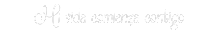 Neonflex® Mi vida comie... Neonflex | Avisos en Neónflex | avisos personalizados en neonled