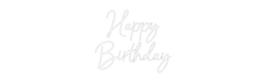 Neonflex® Happy
Birthday Neonflex | Avisos en Neónflex | avisos personalizados en neonled