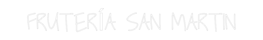 Neonflex® FRUTERÍA SAN ... Neonflex | Avisos en Neónflex | avisos personalizados en neonled