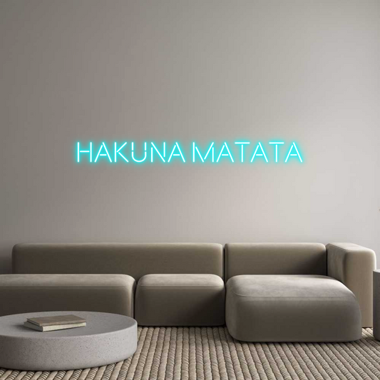 Neonflex® Hakuna matata