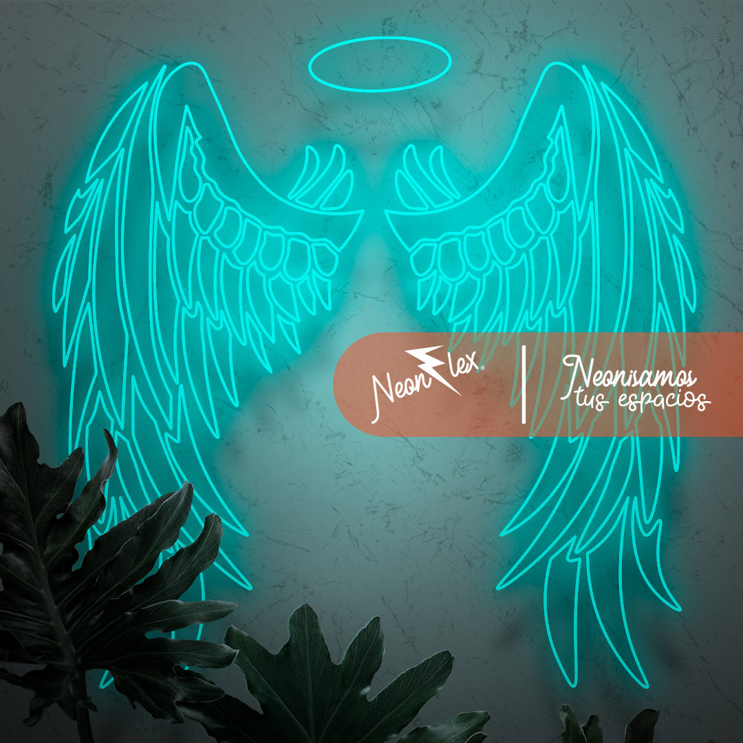 Alas Aracangel en Neon 150X150 cm