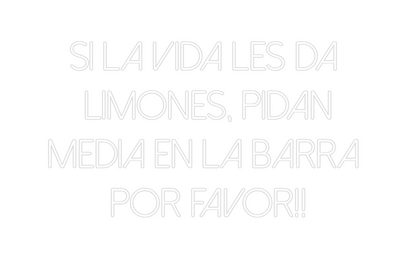 Neonflex® Si la vida le... Neonflex | Avisos en Neónflex | avisos personalizados en neonled