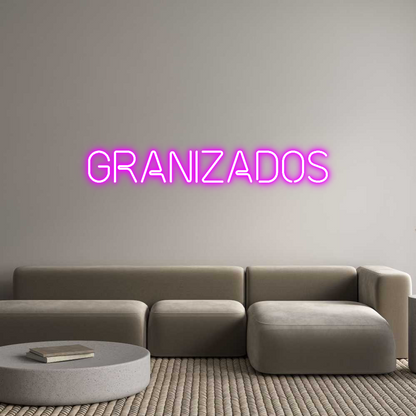Neonflex® GRANIZADOS Neonflex | Avisos en Neónflex | avisos personalizados en neonled