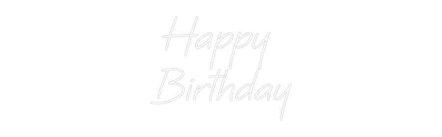 Neonflex® Happy 
Birth... Neonflex | Avisos en Neónflex | avisos personalizados en neonled