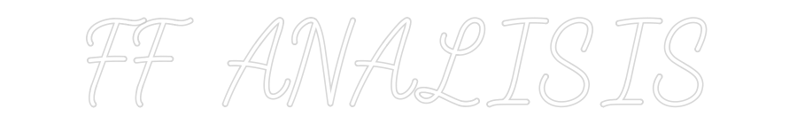 Neonflex® FF ANALISIS Neonflex | Avisos en Neónflex | avisos personalizados en neonled