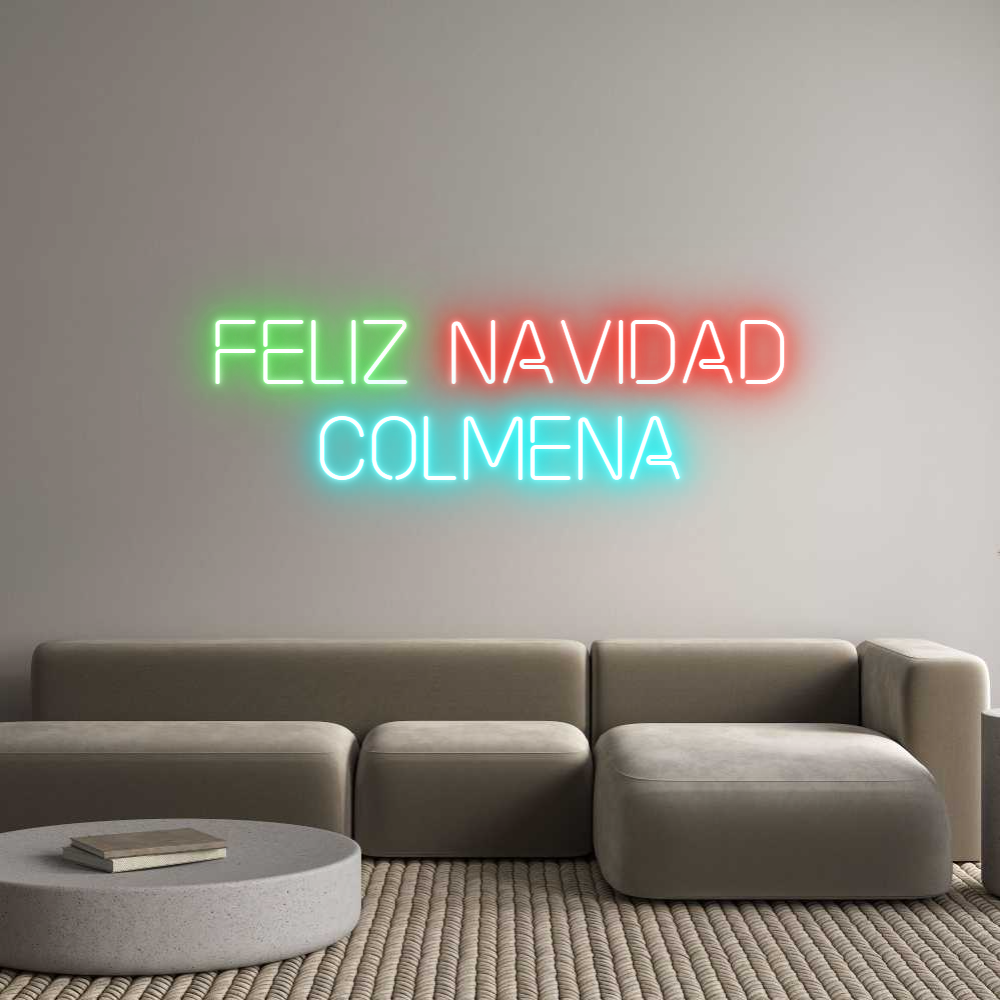 Neonflex® Feliz navidad... Neonflex | Avisos en Neónflex | avisos personalizados en neonled