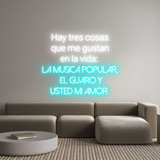 Neonflex® Hay tres cosa... Neonflex | Avisos en Neónflex | avisos personalizados en neonled