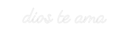 Neonflex® dios te ama Neonflex | Avisos en Neónflex | avisos personalizados en neonled