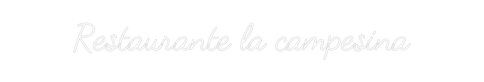 Neonflex® Restaurante l... Neonflex | Avisos en Neónflex | avisos personalizados en neonled