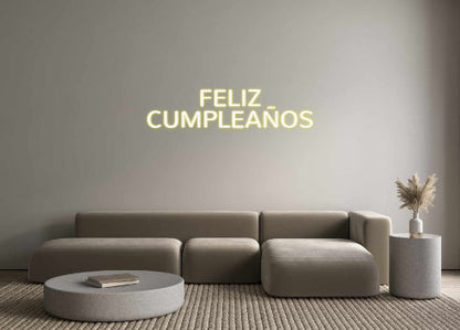 Neonflex® FELIZ
 CUMPL... Neonflex | Avisos en Neónflex | avisos personalizados en neonled