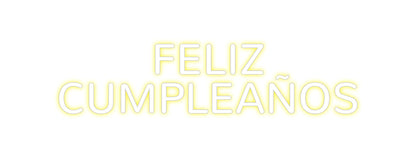 Neonflex® FELIZ
 CUMPL... Neonflex | Avisos en Neónflex | avisos personalizados en neonled
