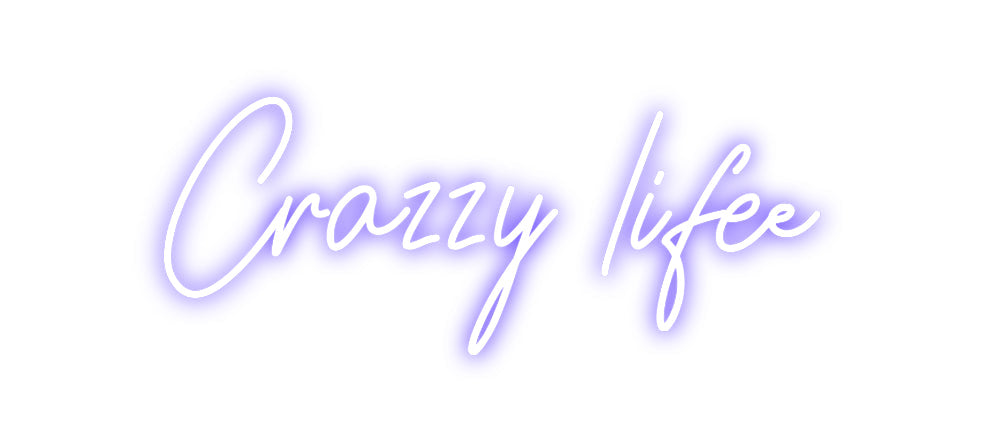 Neonflex® Crazzy lifee Neonflex | Avisos en Neónflex | avisos personalizados en neonled