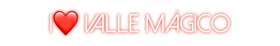 Neonflex® I❤️ VALLE MÁG... Neonflex | Avisos en Neónflex | avisos personalizados en neonled