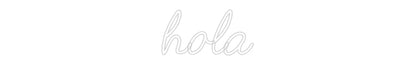 Neonflex® hola Neonflex | Avisos en Neónflex | avisos personalizados en neonled
