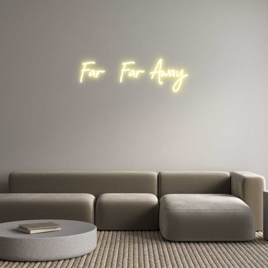 Neonflex® Far  Far Away Neonflex | Avisos en Neónflex | avisos personalizados en neonled