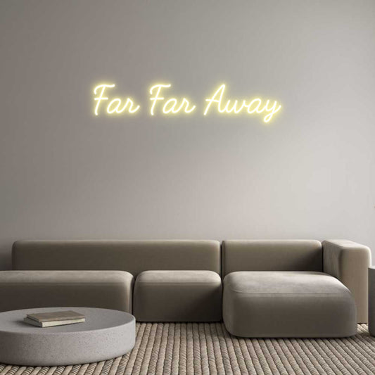 Neonflex® Far Far Away Neonflex | Avisos en Neónflex | avisos personalizados en neonled