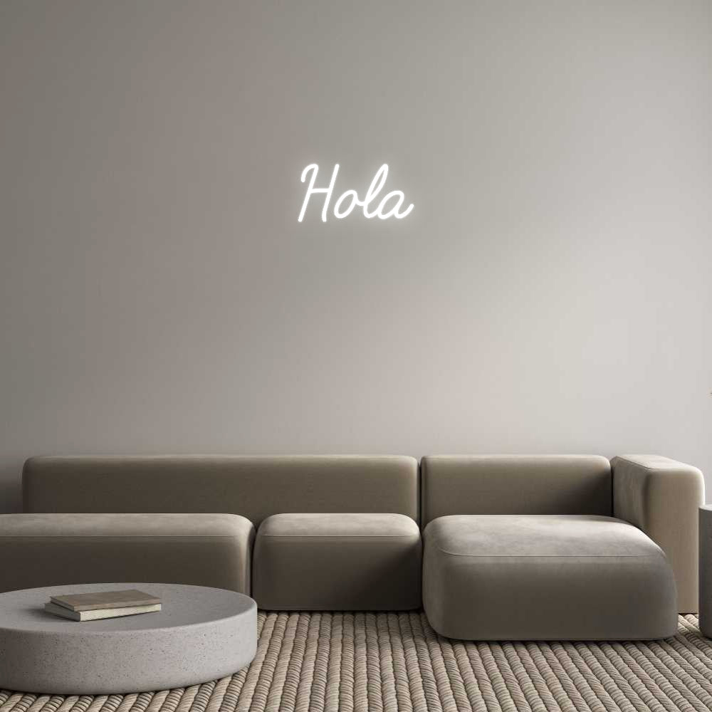 Neonflex® Hola Neonflex | Avisos en Neónflex | avisos personalizados en neonled