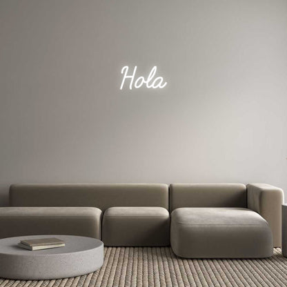 Neonflex® Hola Neonflex | Avisos en Neónflex | avisos personalizados en neonled