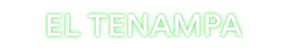 Neonflex® EL TENAMPA Neonflex | Avisos en Neónflex | avisos personalizados en neonled