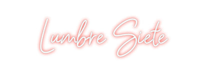 Neonflex® Lumbre Siete Neonflex | Avisos en Neónflex | avisos personalizados en neonled