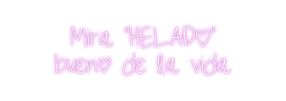 Neonflex® Mira "HELADO"... Neonflex | Avisos en Neónflex | avisos personalizados en neonled