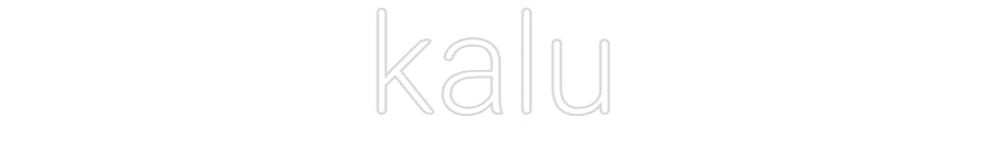Neonflex® kalu Neonflex | Avisos en Neónflex | avisos personalizados en neonled