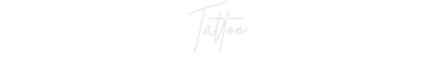 Neonflex® Tattoo Neonflex | Avisos en Neónflex | avisos personalizados en neonled