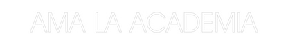 Neonflex® AMA LA ACADEMIA