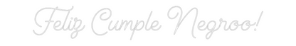 Neonflex® Feliz Cumple ...