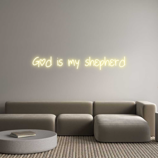 Neonflex® God is my she...