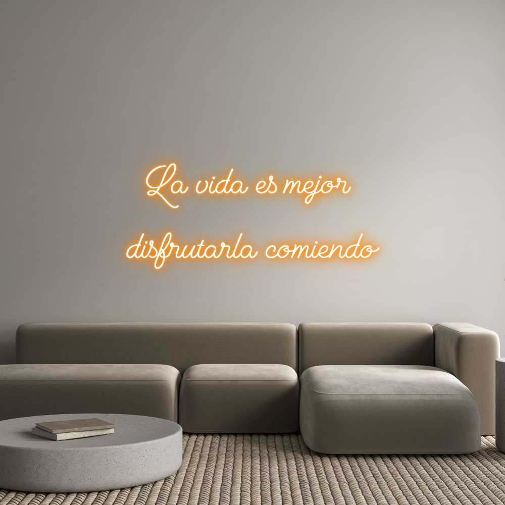 Neonflex® La vida es me...
